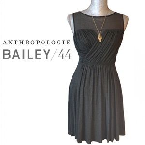 Bailey 44 anthropology grey dress size M